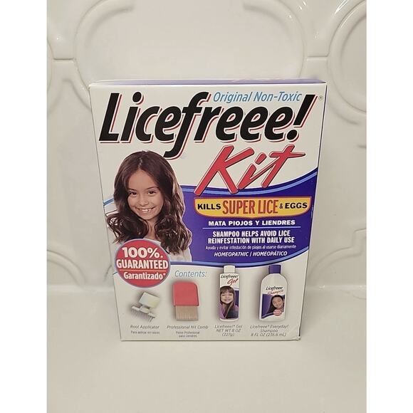Licefreee Other - Licefreee! Complete All-In-One Kit Kills Head Lice Super Lice Eggs Free